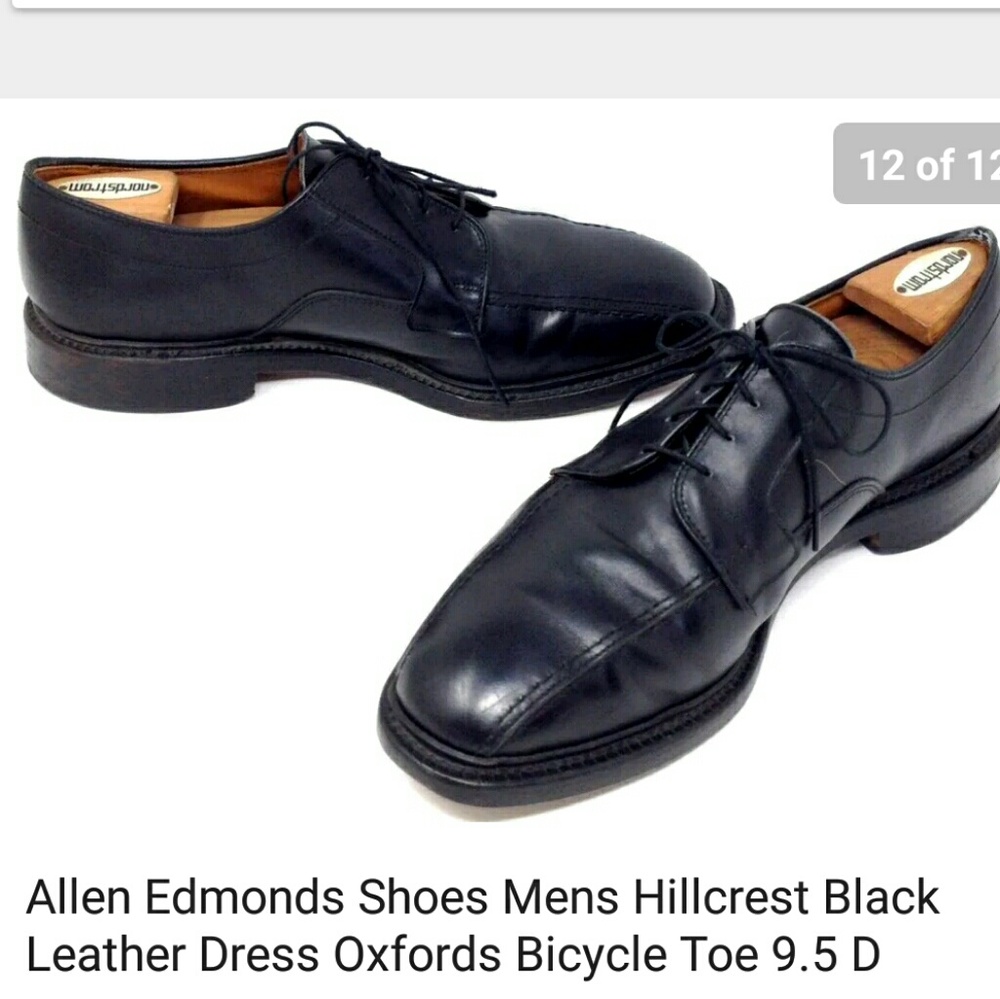 Allen Edmonds Dress Oxfords Hillcrest 9.5 D - Picture 8 of 8